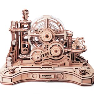 Fogaskerék pálya 3D fa puzzle modell