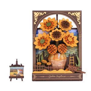Mikulásvirág 3D fa puzzle modell