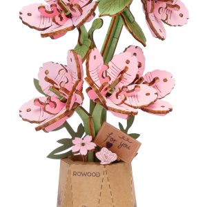 Cseresznyevirág 3D fa puzzle modell