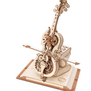 Mágikus cselló 3D fa puzzle modell