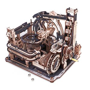 Marble űrkikötő 3D fa puzzle modell